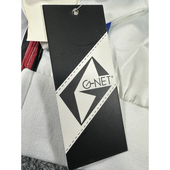 G-Net Men's Light Wind Breaker Jacket with Red, White, and Blue Striped XL - Picture 4 of 15